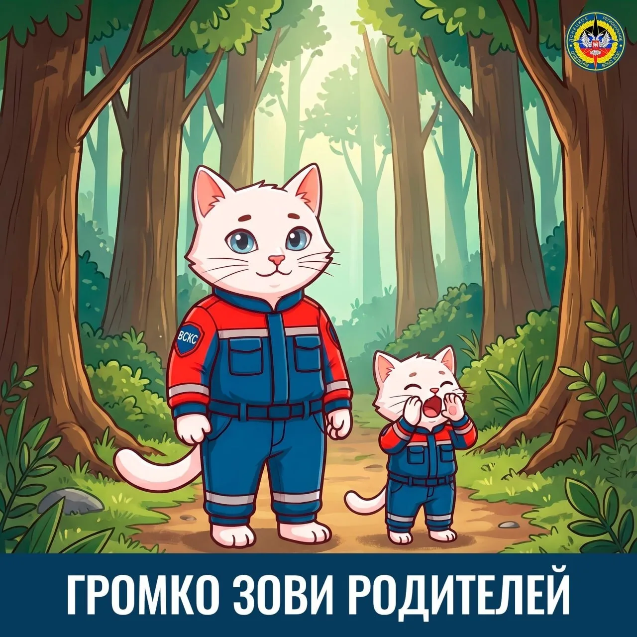 Студенты-спасатели поделились советами, которые помогут ребенку не потеряться в незнако...