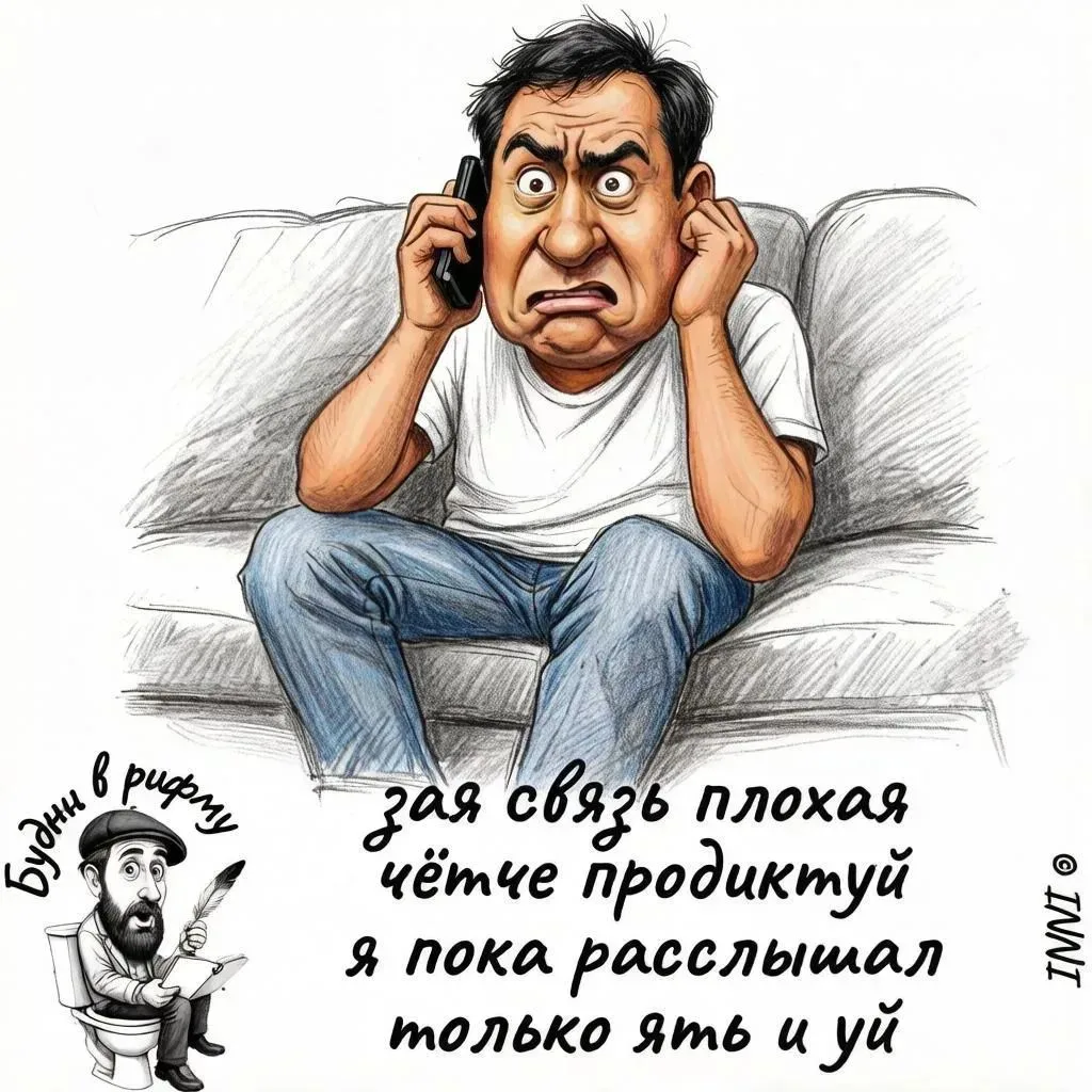 😵‍💫—Про качество связи...