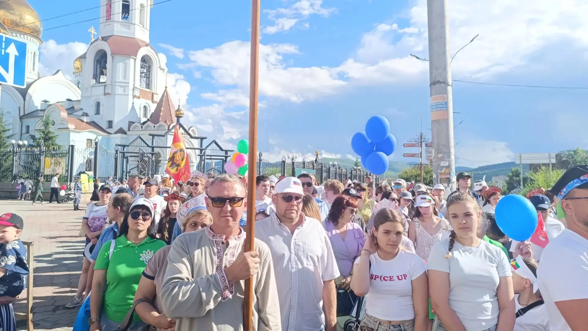 Парад семей стартовал в центре Читы