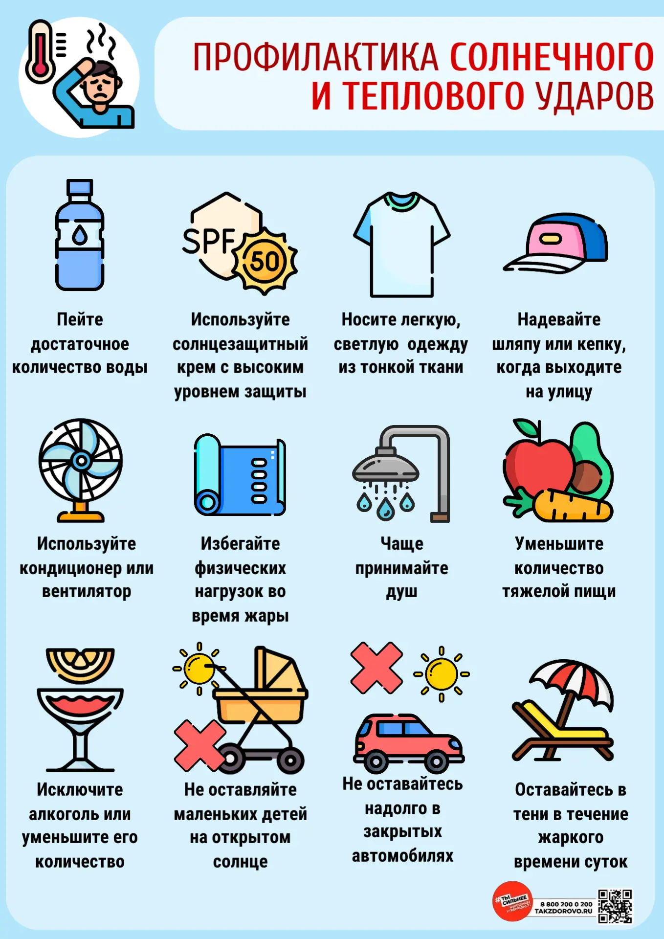 ☀️ Лето, жара и дети: памятка для заботливых родителей!