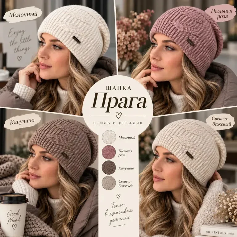 Шапка «Прага» — та самая, которая идет ко всему!