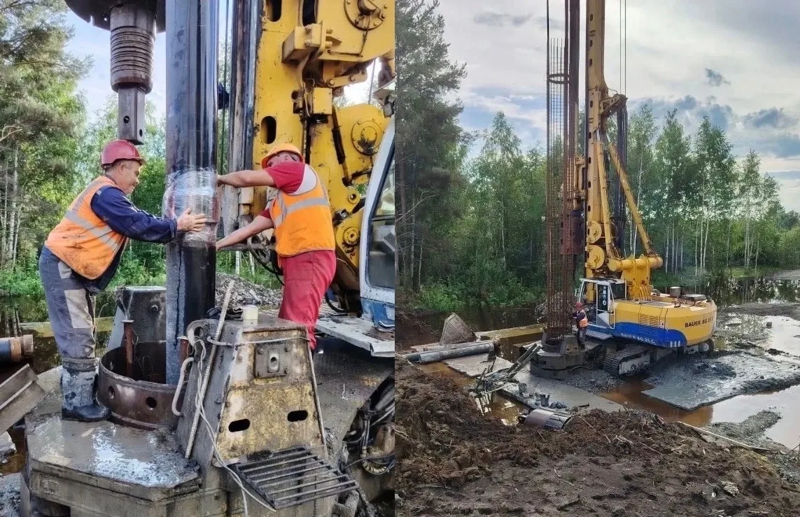 🚧 В Верхотурском округе началось строительство опор моста через реку Туру.

Он соединит село Усть-С
