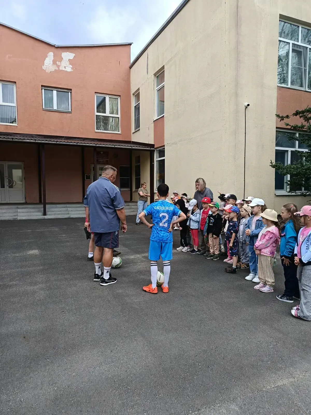 В нашем детском саду состоялось по-настоящему захватывающее и спортивное событие- к ребятам в гости 