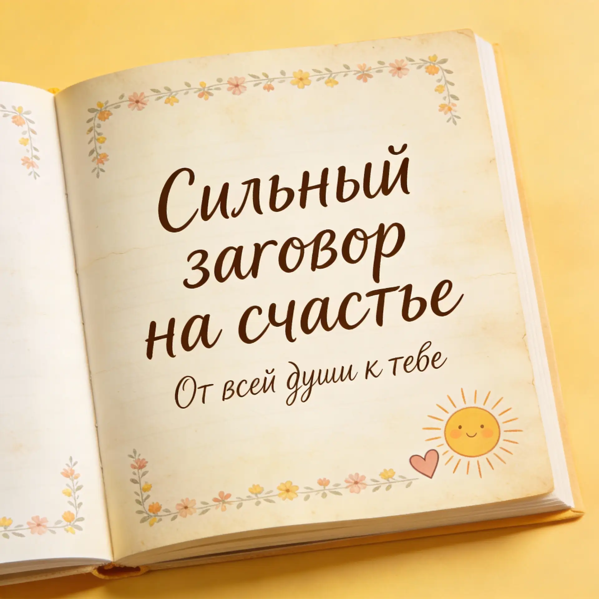 Сильный заговор на счастье во всем