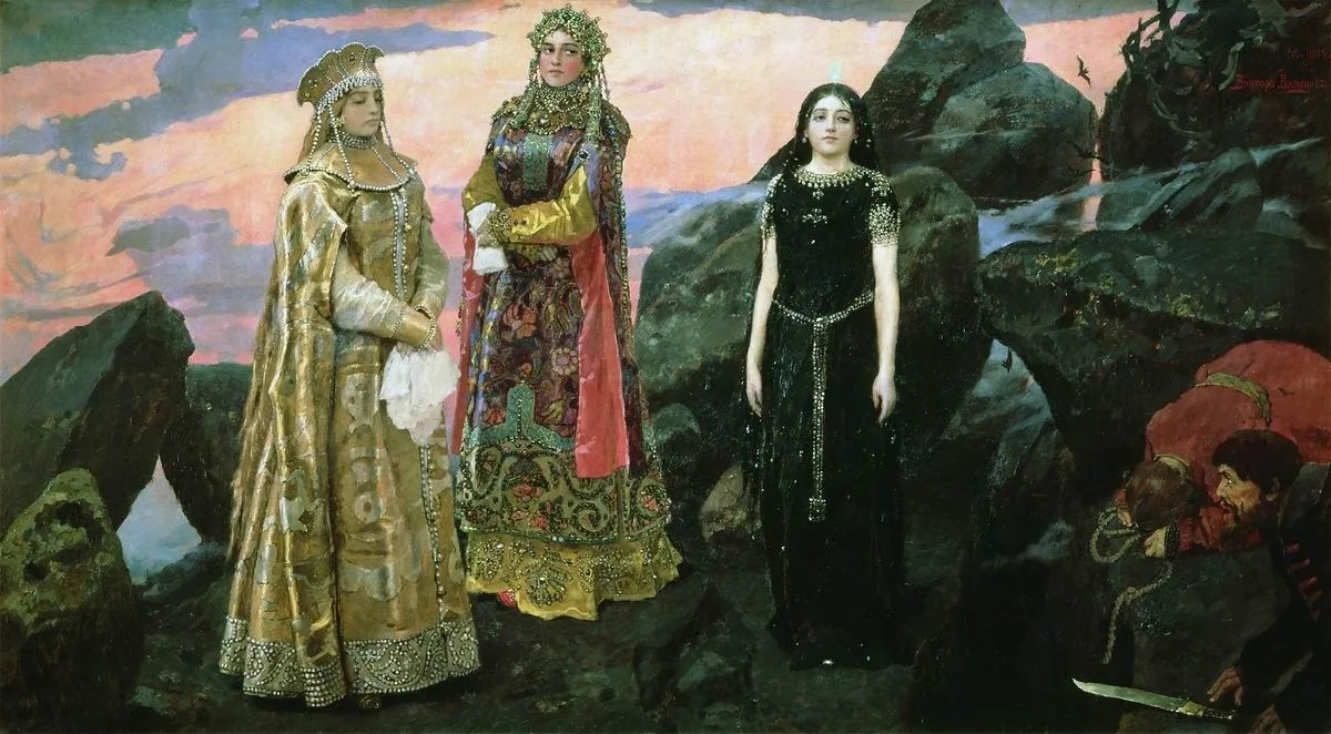 "Три царевны подземного царства", 1884 г.