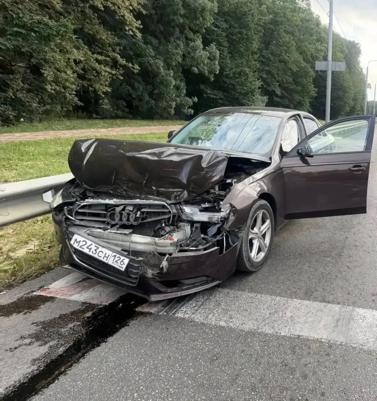 🚘В Ставрополе ищут свидетелей аварии с участием Audi A4