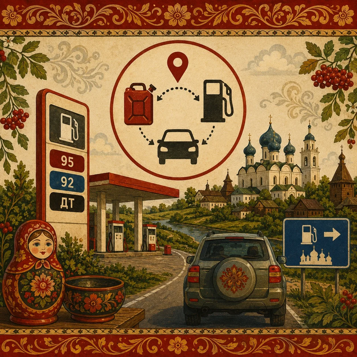 Информация для тех, кто планирует поездку в Суздаль!⛽️
Мы собрали актуальную информацию, чтобы ваш п