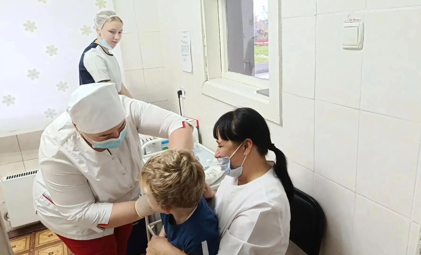 ‼Сотрудники и воспитанники нашего детского сада прошли вакцинацию от гриппа‼