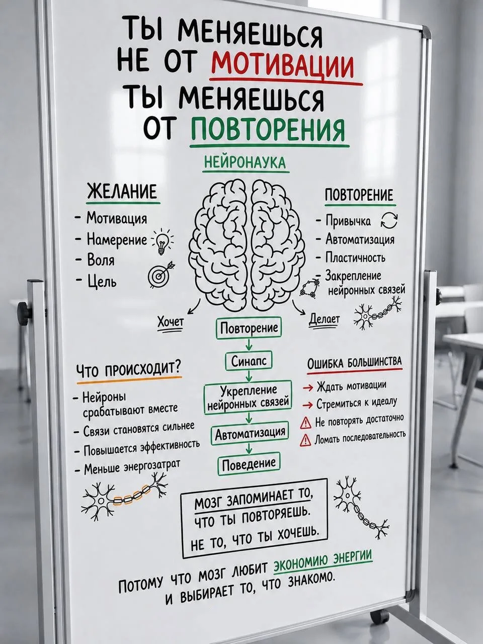 Как нейронные связи формируют стройное тело