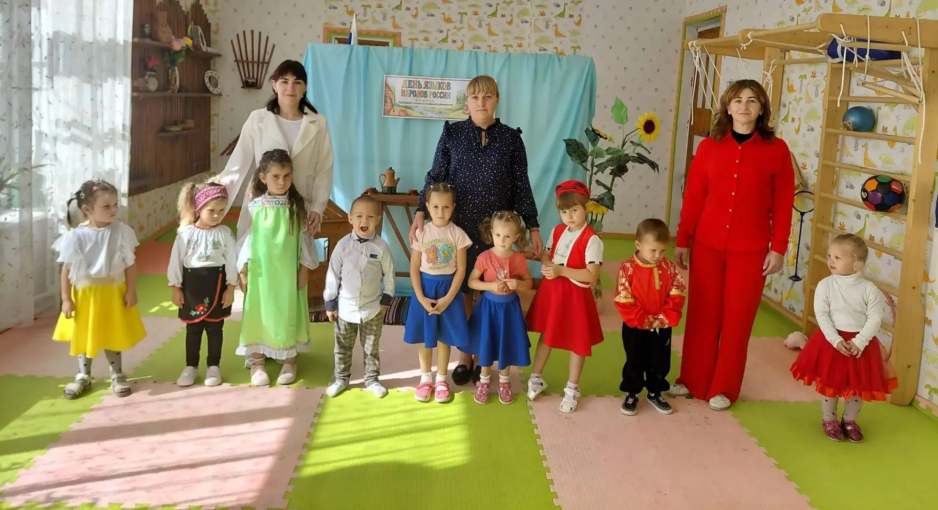 🧸 В детском саду «Золотой ключик» села Привольное состоялось праздничное мероприятие, ...