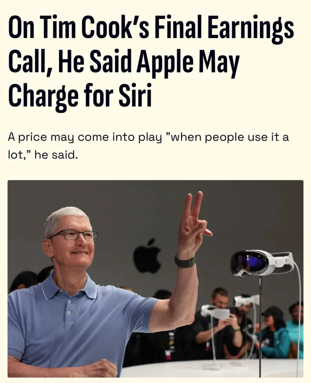 Apple придумала, за что ещё брать деньги — платная Siri уже на подходе. Тим Кук подтвердил, что част