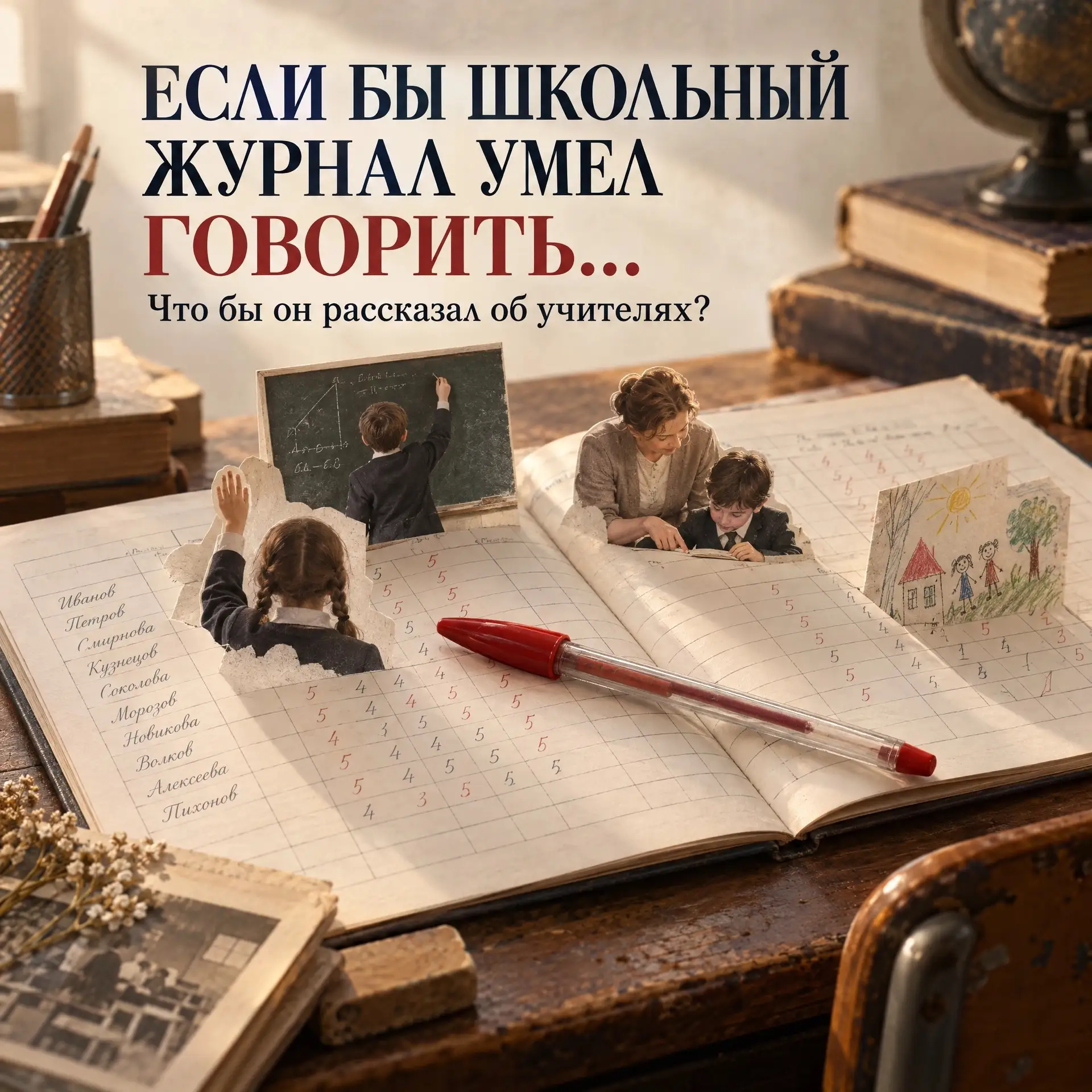Сколько всего может рассказать одна школьная ручка? ✍️
