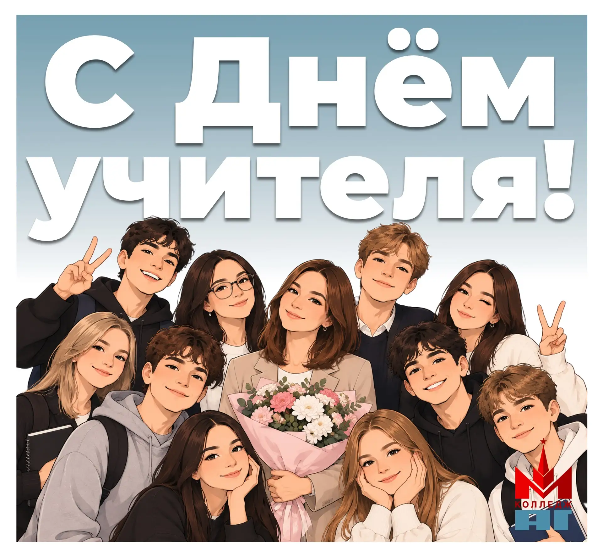 С Днём учителя! 🎓