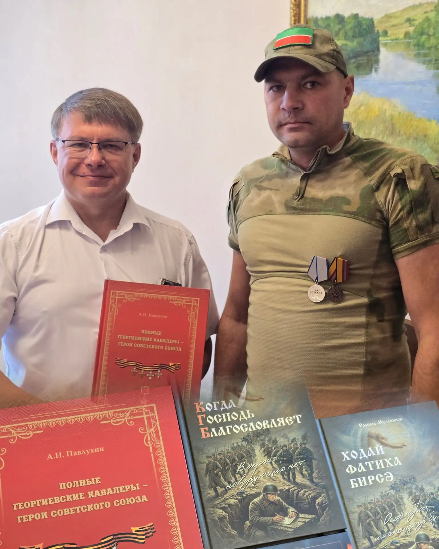 В Азнакаево прибыл ветеран боевых действий с позывным «Аслан»! 🇷🇺