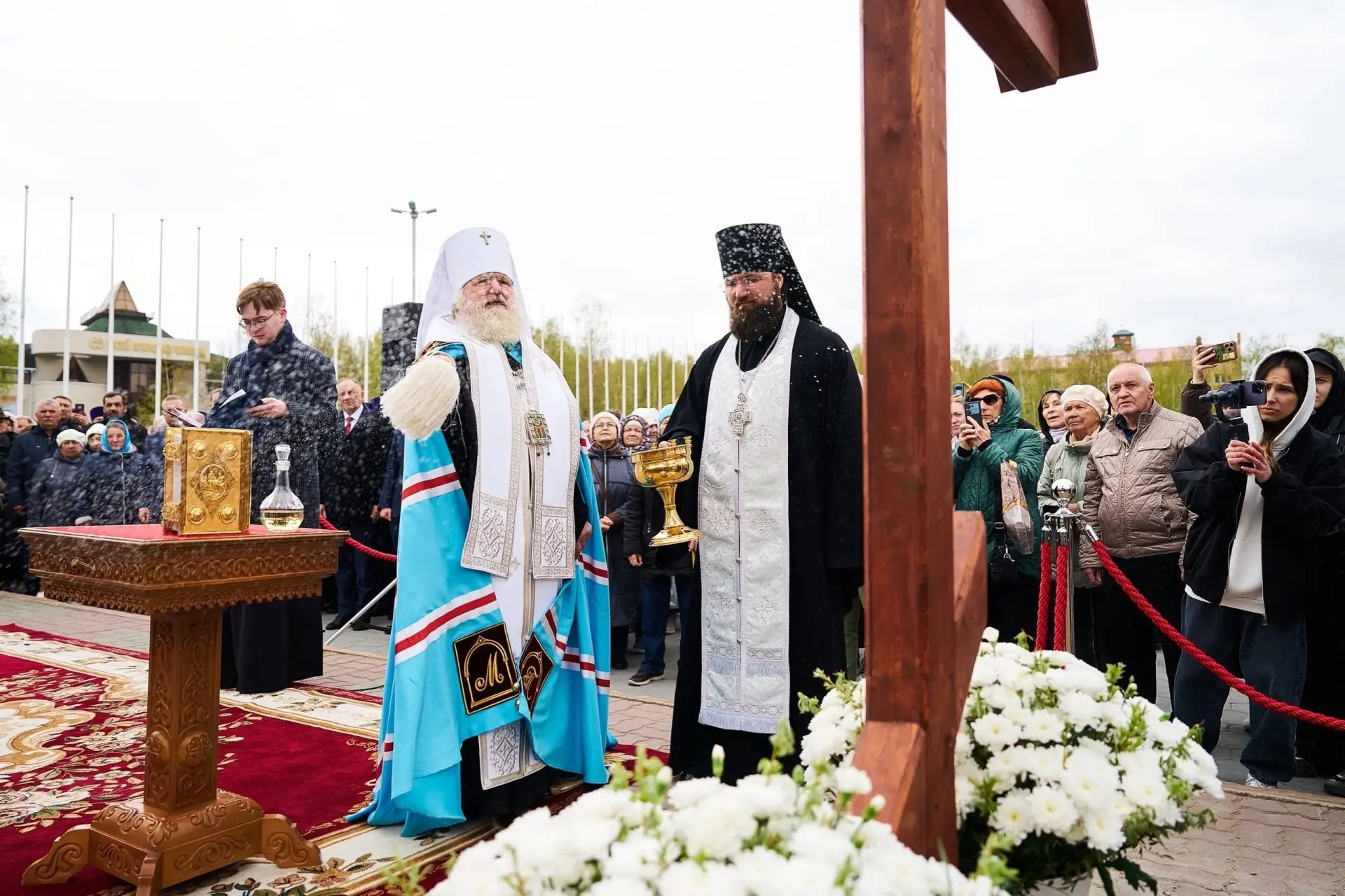 В Ханты-Мансийске началось строительство храма-памятника, посвященного жертвам репрессий.  В день пр