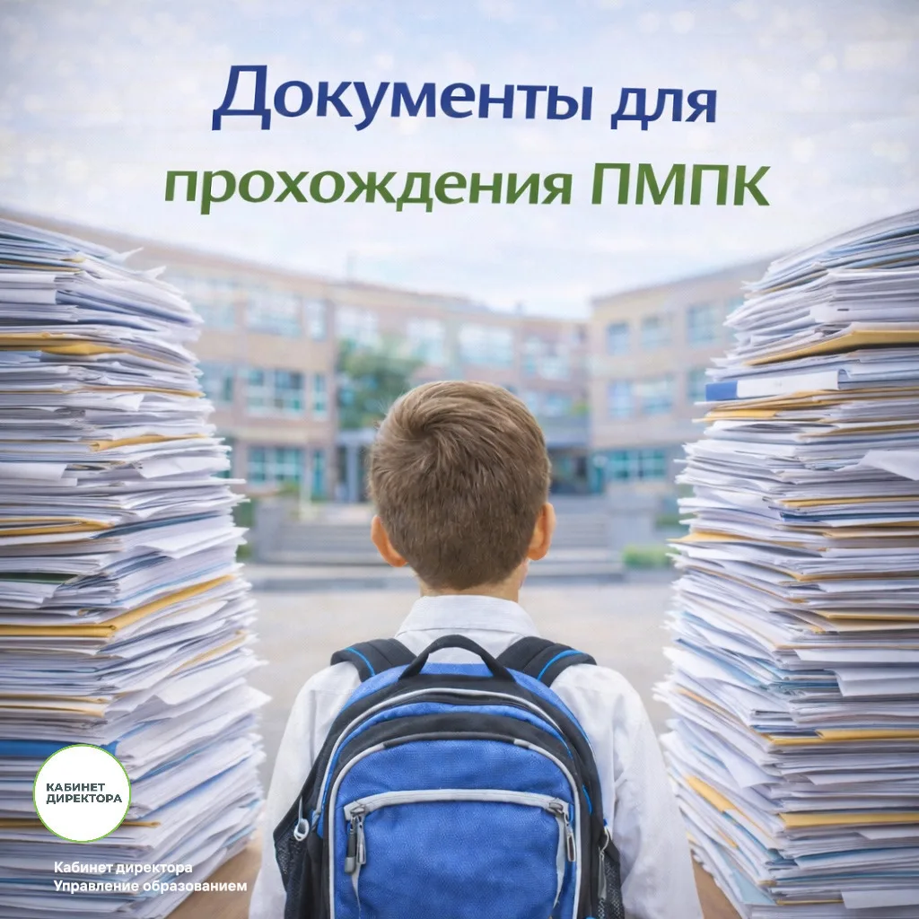 Документы для прохождения ПМПК по приказу Минпросвещения России от 01.11.2024 № 763: