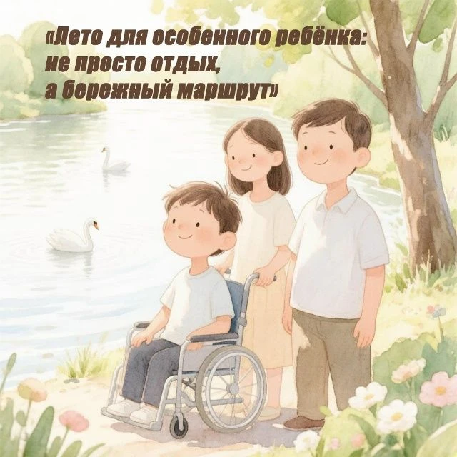 🌞🌸«Лето для особенного ребёнка: не просто отдых, а бережный маршрут»
 
✍️Рубрика понедельника «Сов