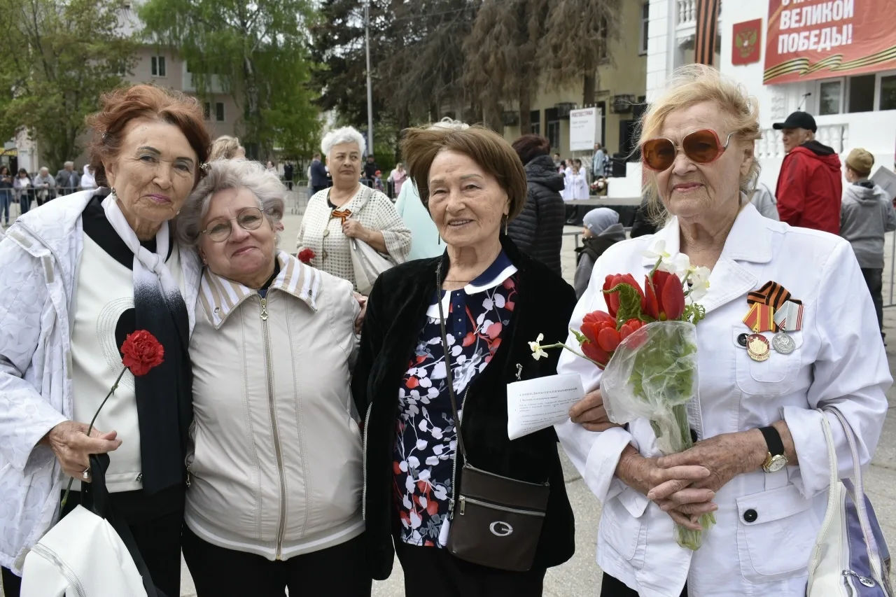 📸Фото альбом с сегодняшнего мероприятия, посвященного празднованию Дня Победы, по ссылке https://vk.
