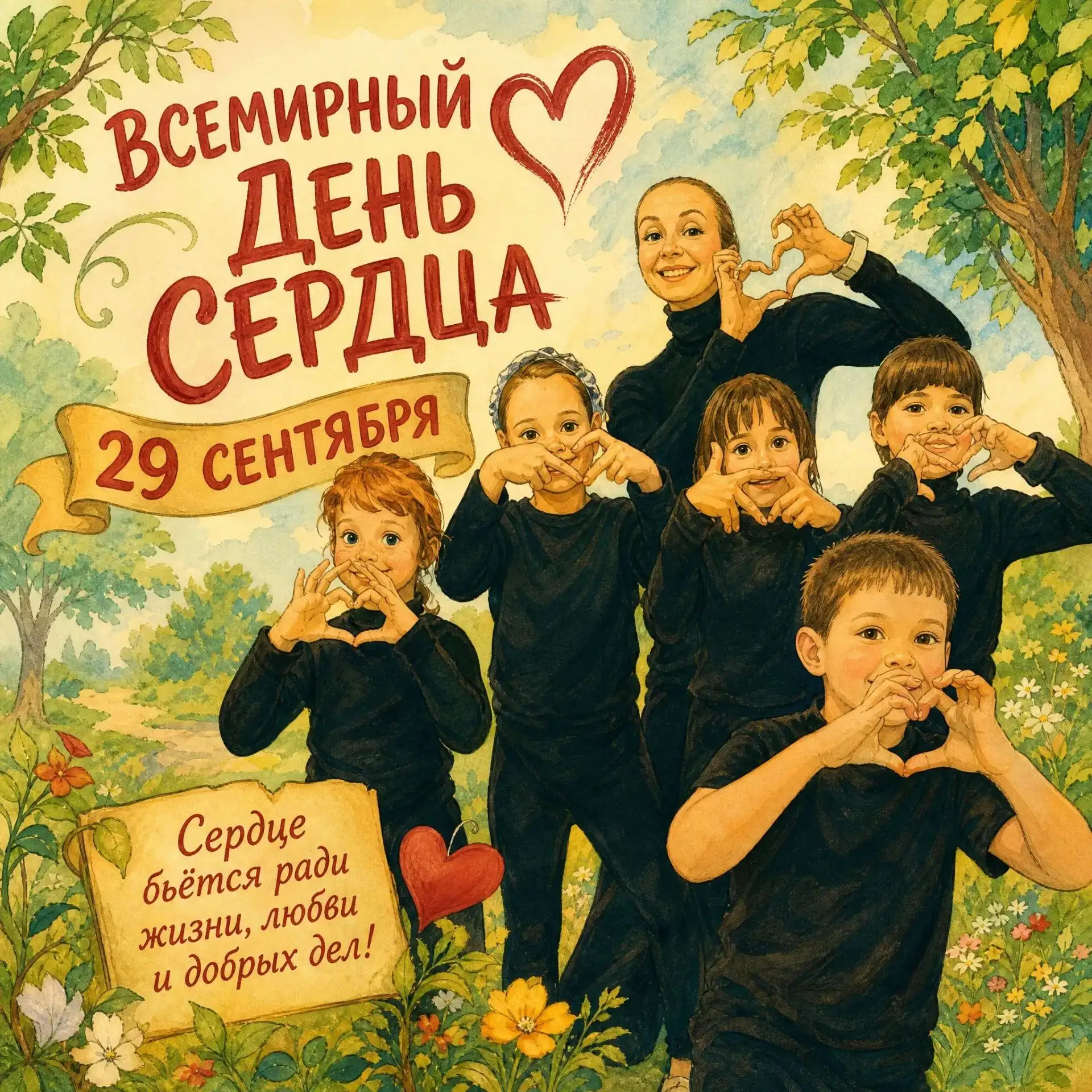 Сердце — в ритме здоровья!