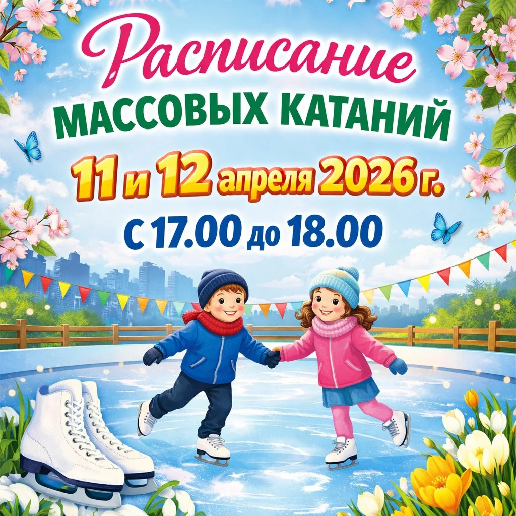 Стоимость: 
📌 Взрослый 200 руб. 
📌 Детский до 12 лет 150 руб. 
📌 Прокат 1 пары коньков 150 руб. 

