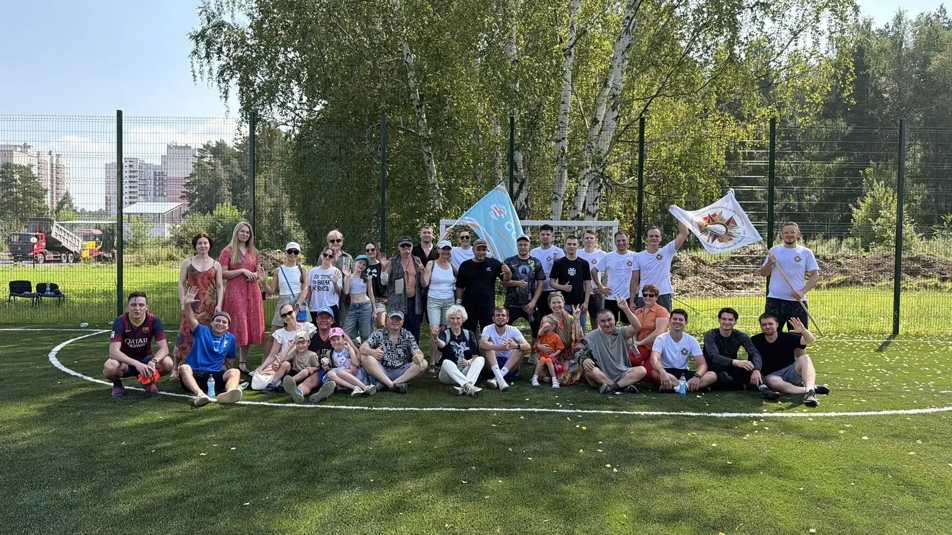 ⚽Товарищеский матч по футболу между командами Свердловского областного онкодиспансера и Госпиталя ве