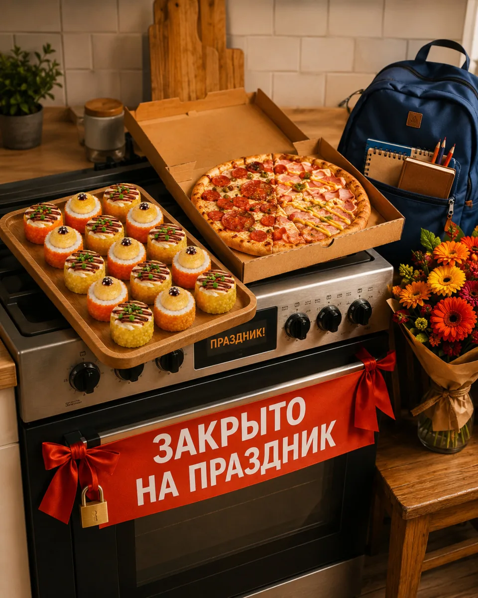 РОДИТЕЛИ, НИКАКОЙ ПЛИТЫ 1 СЕНТЯБРЯ! 😎