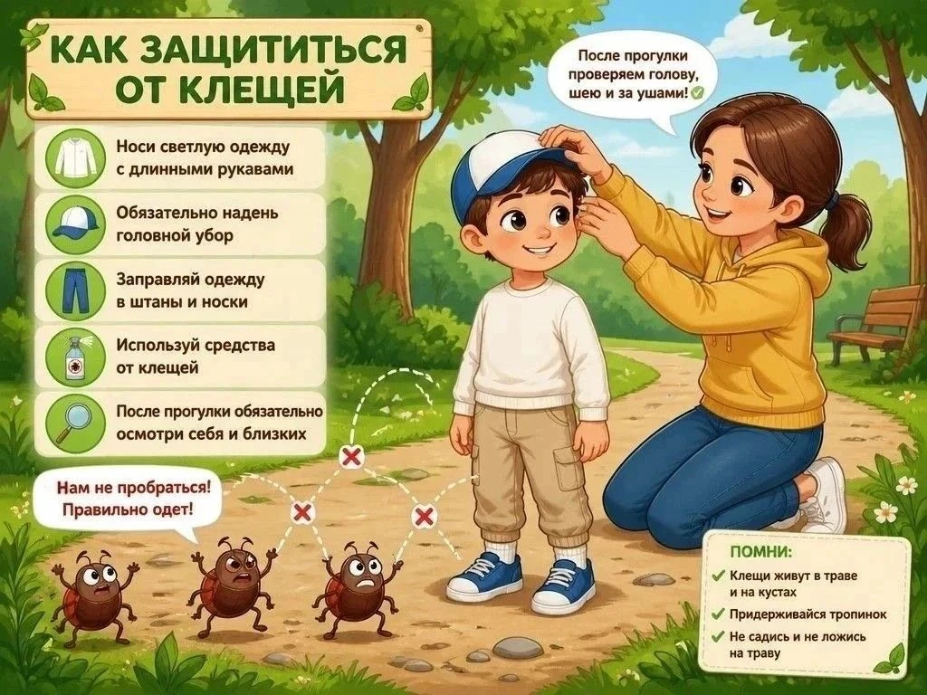 Об эпидемиологической ситуации по инфекциям, передающимися иксодовыми клещами
