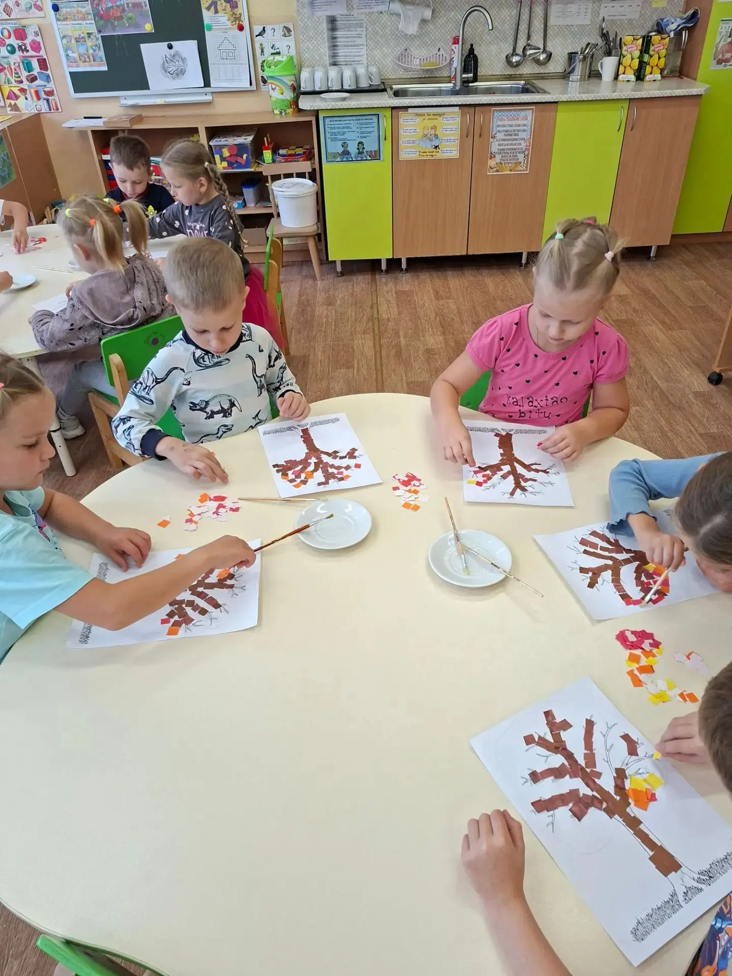 🍁«Осенний ковёр»🍁: наше коллективное творчество!