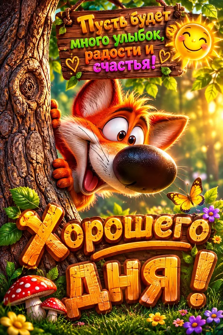 🌞🌹 Чудесного дня!  Везения и хорошего настроения!