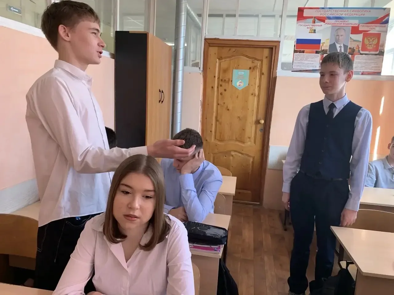 🛡Молодые амбассадоры безопасности!   15 апреля в 9 «А» классе (классный руководитель - Нечаева Т.М.)