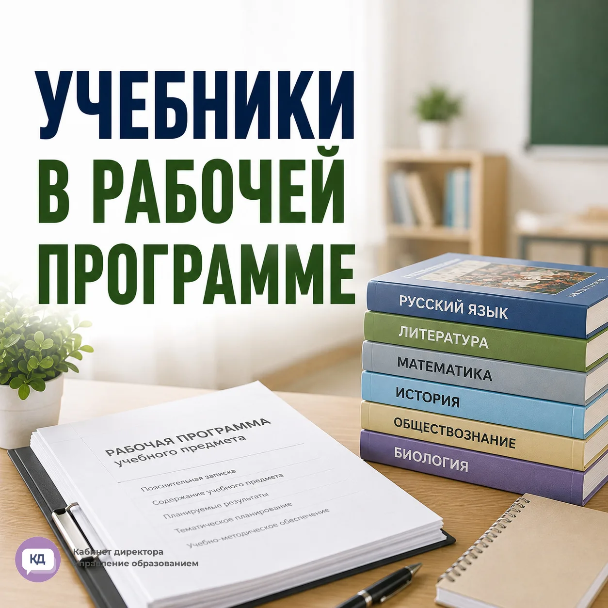 📚 Какие учебники указывать в рабочей программе на 2026/27 учебный год
