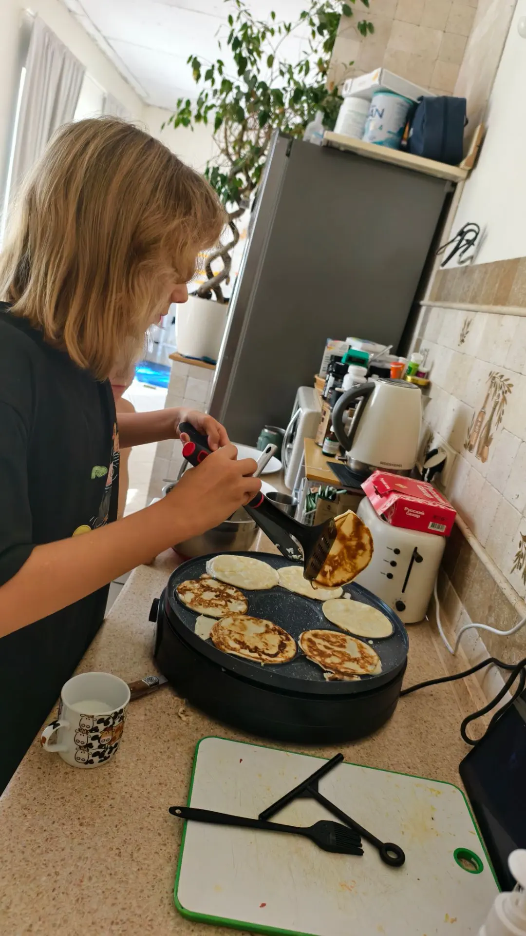 Рая дома, а значит кухню ждут очередные кулинарные эксперименты