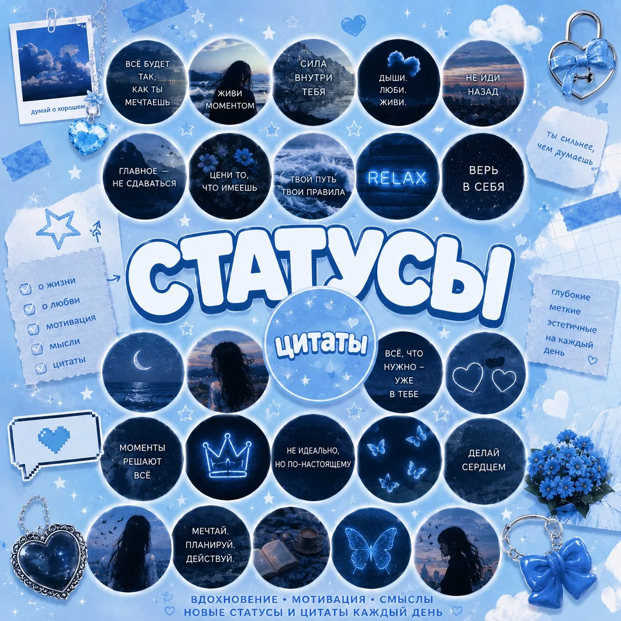 ТОПОВЫЕ СТАТУСЫ И ЦИТАТЫ ТЕПЕРЬ В MAX! 🔥