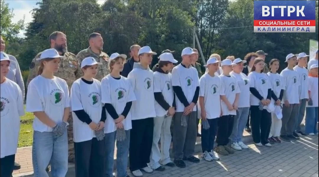🌳«Сад Памяти». В рамках национального проекта «Экологическое благополучие» в Черняховс...