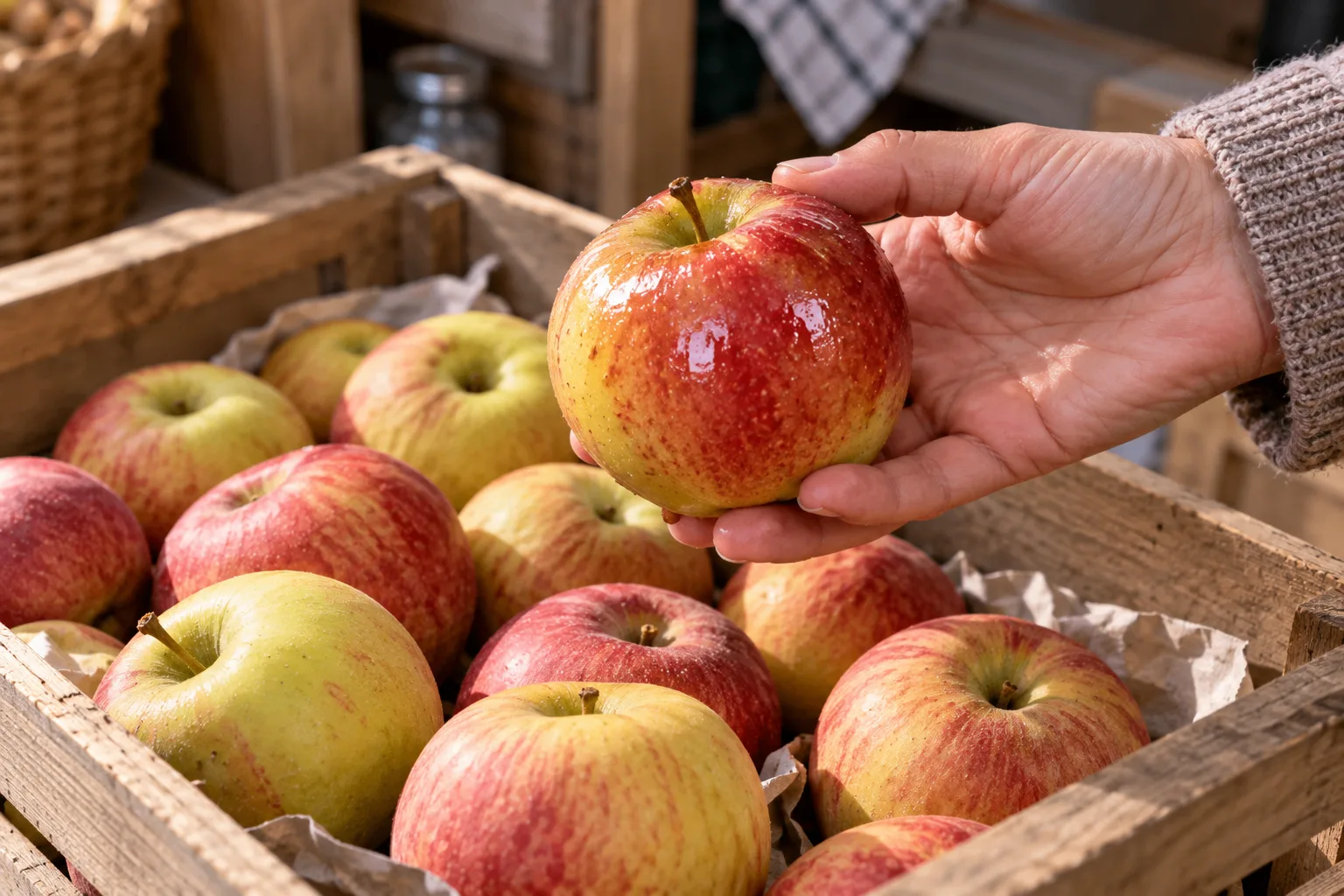 🍎 ЯБЛОКО ВДРУГ СТАЛО ЖИРНЫМ И ЛИПКИМ НА ОЩУПЬ. ОНО ИСПОРТИЛОСЬ?