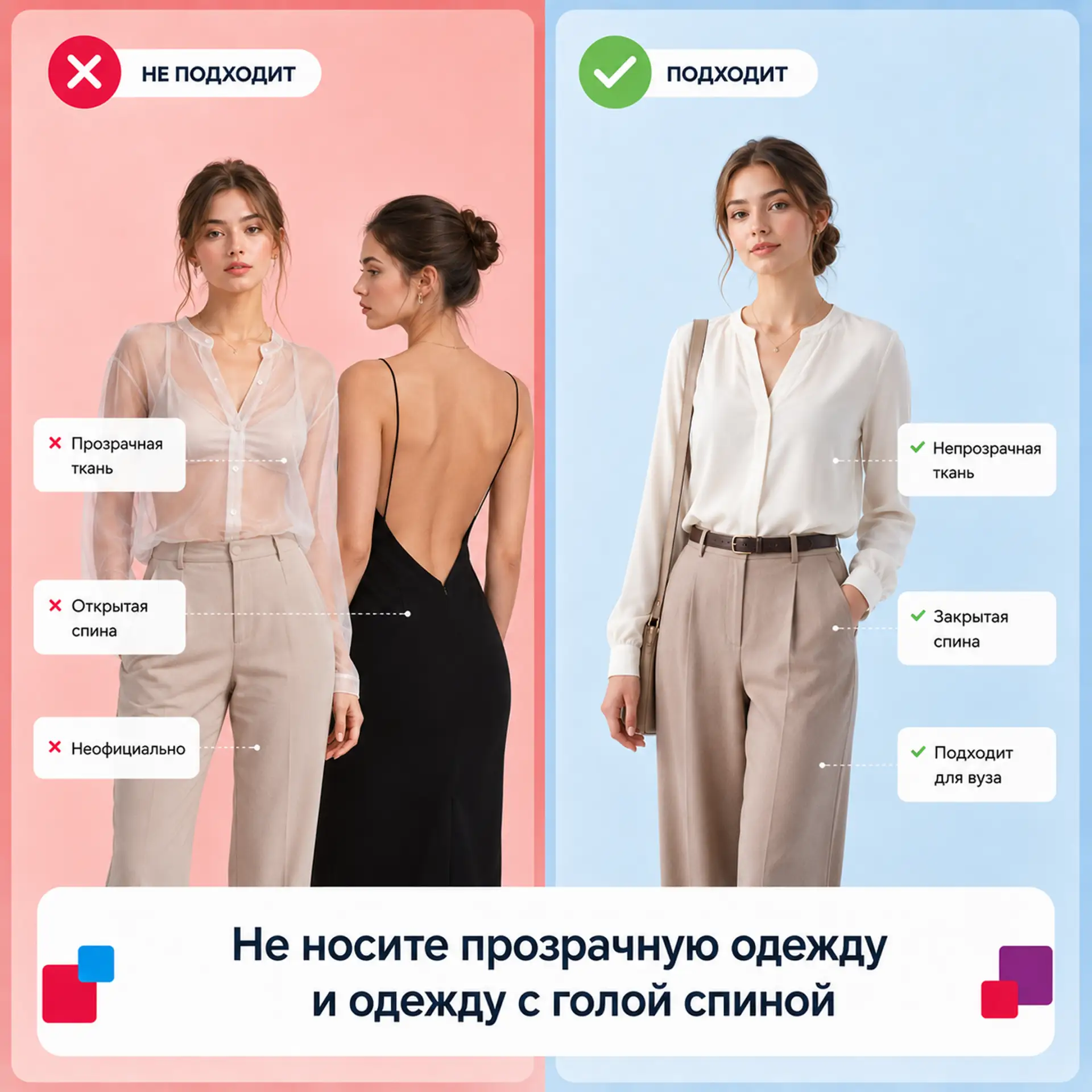 Лето пришло, а дресс-код — остаётся... Пляжный и спортивный стиль по-прежнему под запретом.  🚫 Что н