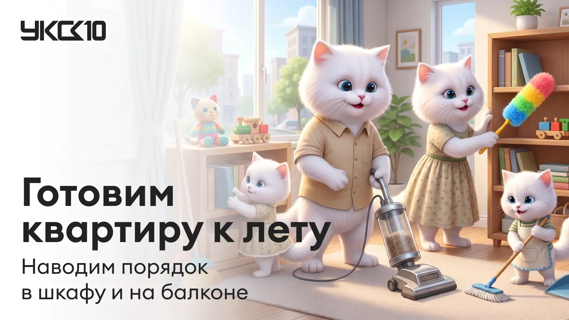 ☀️ Готовим квартиру к лету.