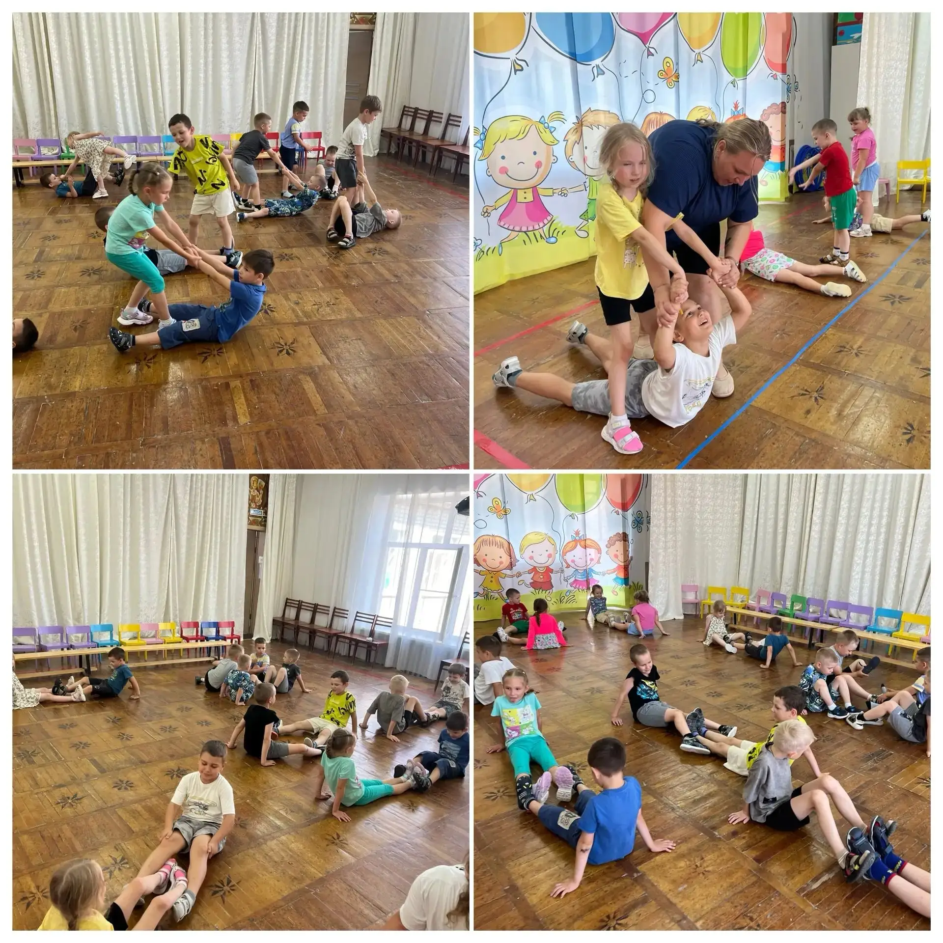 Маленькие йоги в нашем детском саду 🧘‍♀️🧘‍♂️

Физкультурные занятия на неделе прошли необычно — во