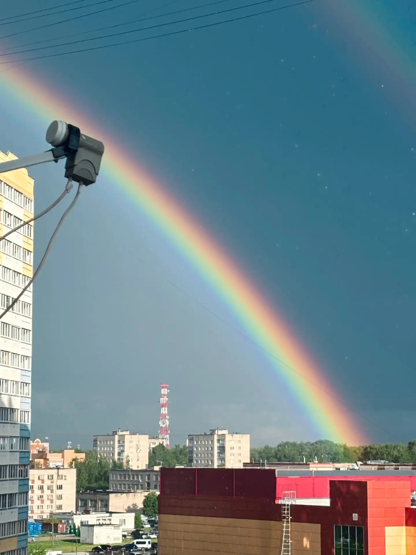 Радуга над Ивановом после дождя 🌈  📷 Alena Prasowa