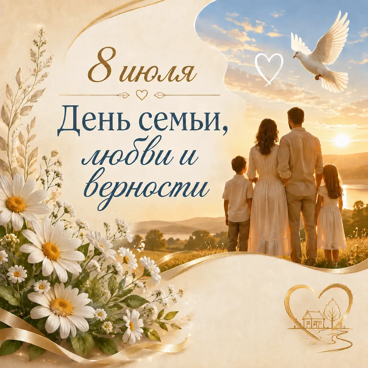 С Днём семьи, любви и верности!
