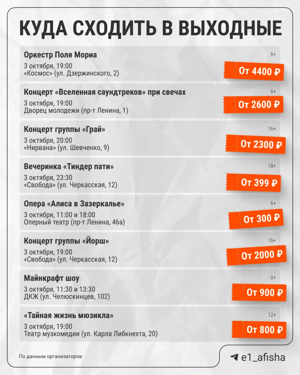 Прекрасные октябрьские выходные ждут нас впереди.