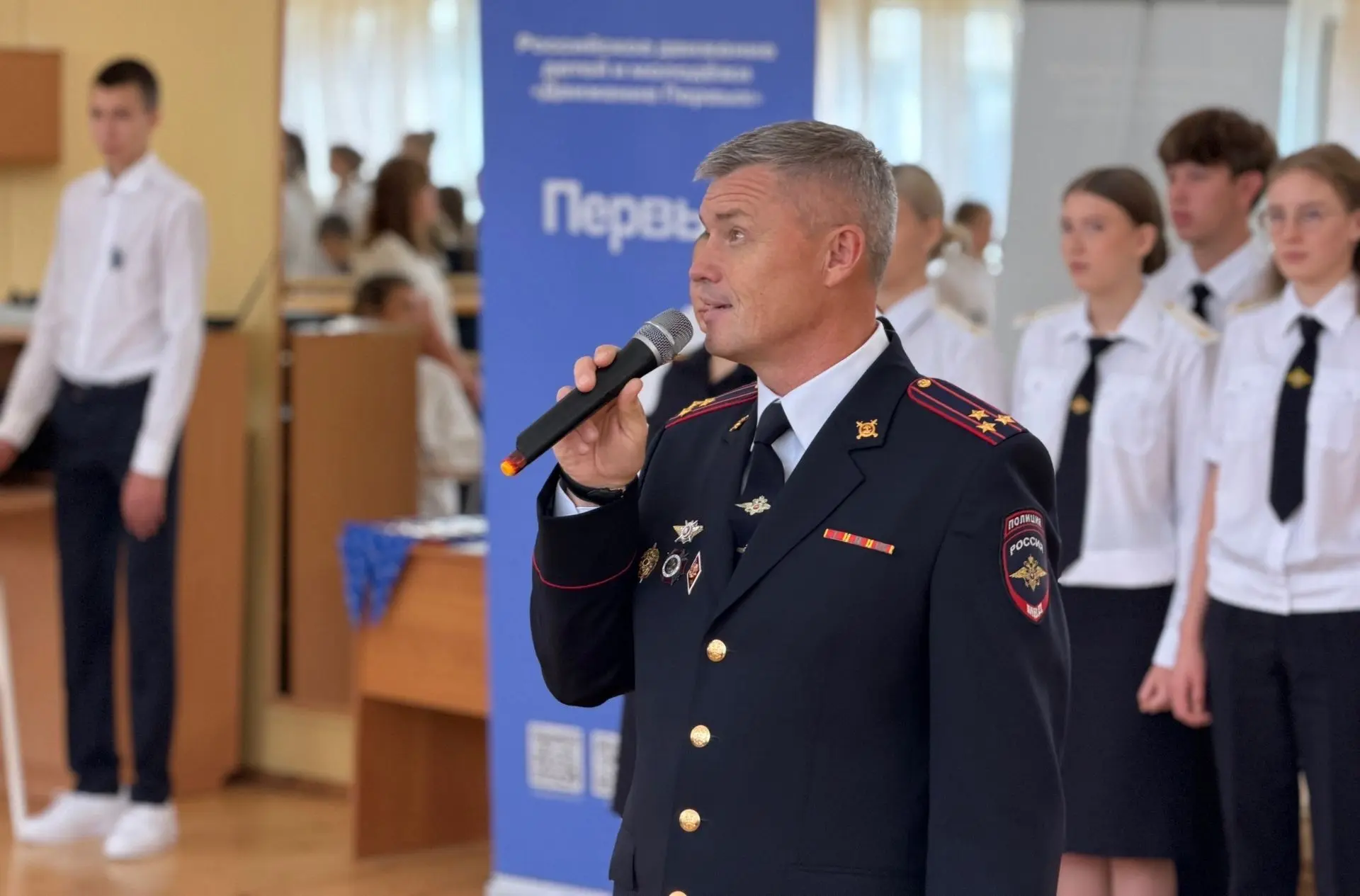 🌟 Сегодня в Гимназии состоялось открытие первого в Новгородской области профильного ка...