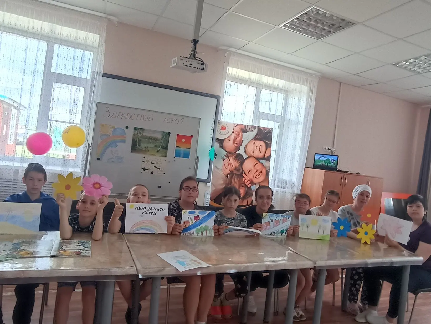 Социальный педагог Гарафиева Ф. Ф. провела открытое развлекательное занятие на тему"Здр...