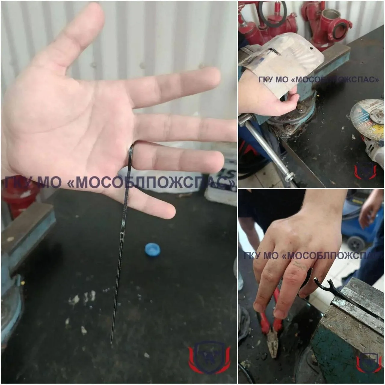 😳В Мытищах подросток застрял пальцем в отверстии ножа

Спасатели из 315‑й пожарно‑спасательной част