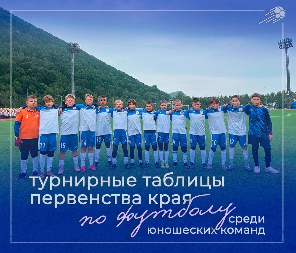 Турнирные таблицы Первенства ⚽️