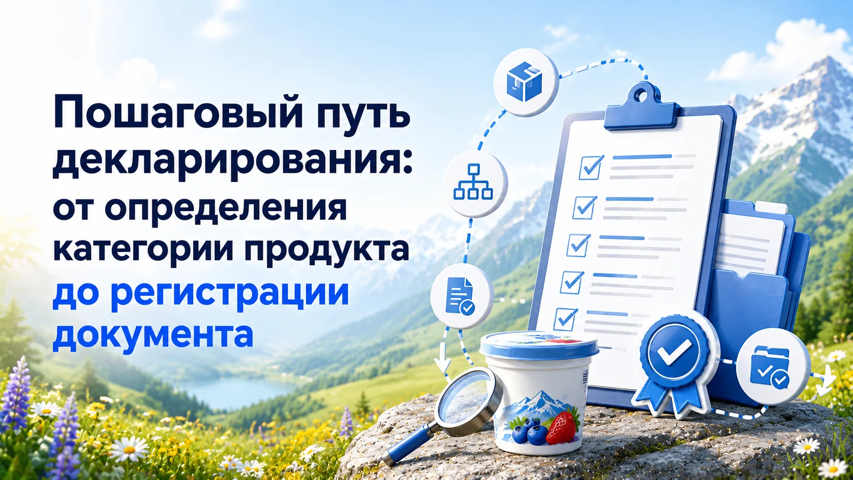Пошаговый путь декларирования: от определения категории продукта до регистрации документа