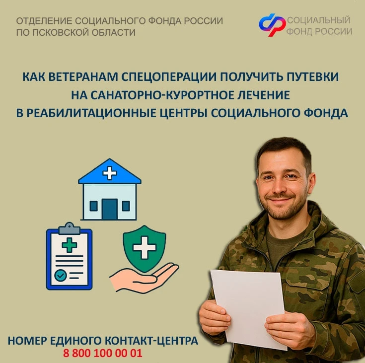 ❤️‍🩹Демобилизованные участники СВО могут пройти медицинскую реабилитацию и санаторно-курортное лечен
