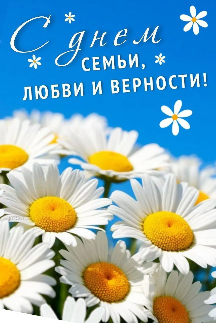 Дорогие наши ребята, уважаемые мамы, папы, бабушки и дедушки!  Поздравляем вас с Днем семьи, любви и