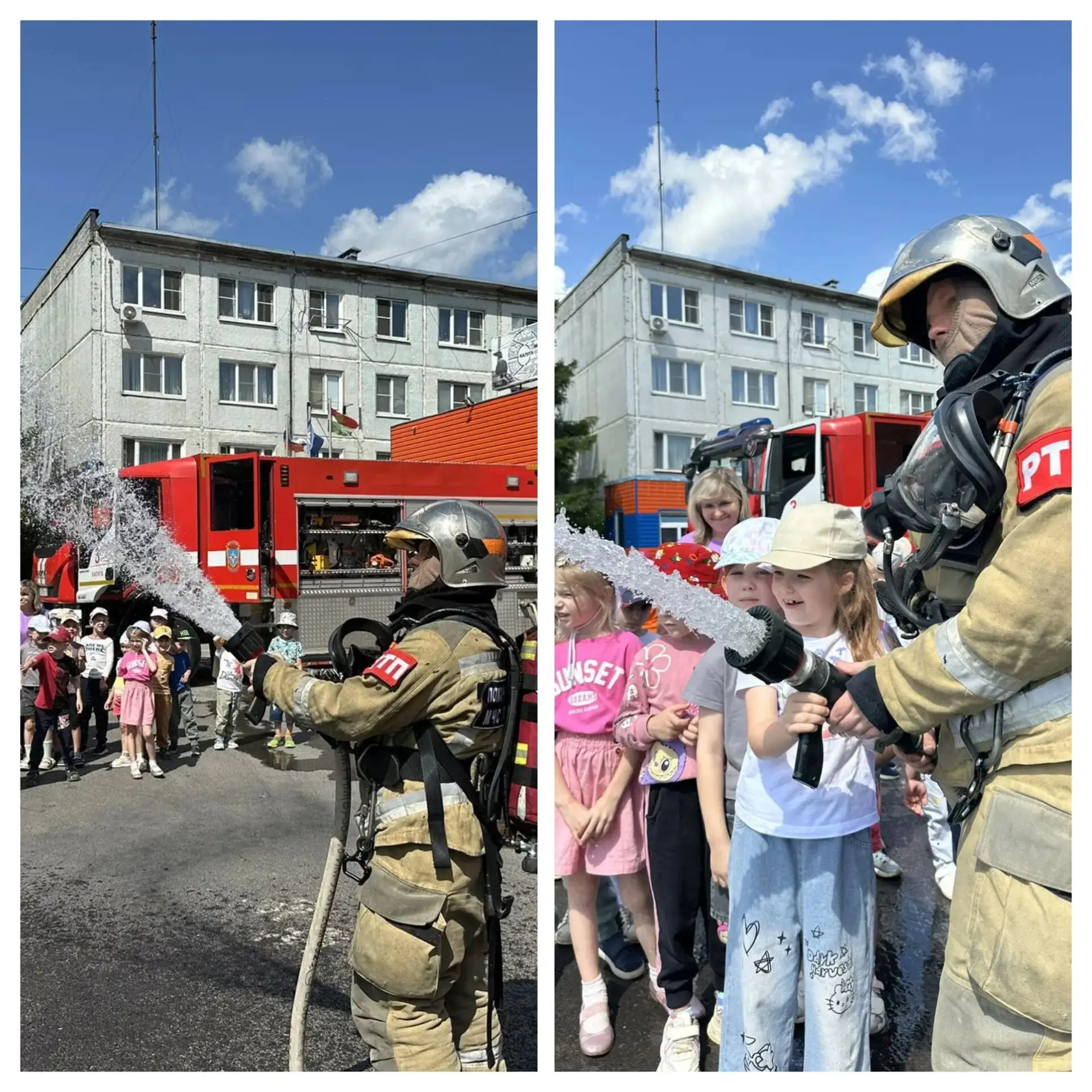 Калужские дошколята в гостях у настоящих героев! 🚒😍