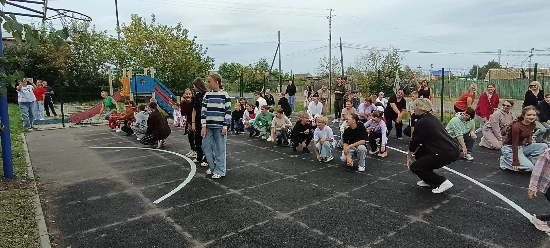 "Просыпайся село!" Праздничный день села начался с утренней зарядки. Бодрого утра однос...